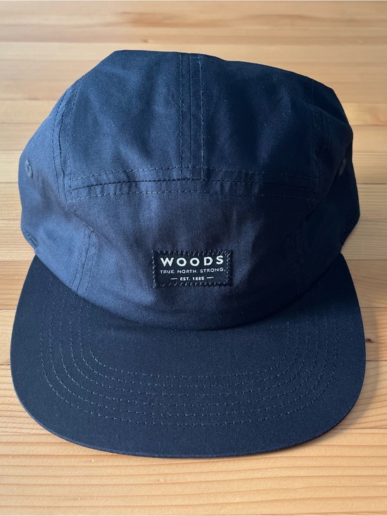 Woods Other - Black Five Panel 5 Panel Hat Cap Woods